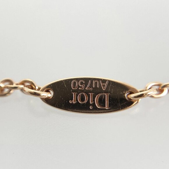 Dior Rose devan Pink gold Opal Diamond Bracelet - Picture 11 of 13